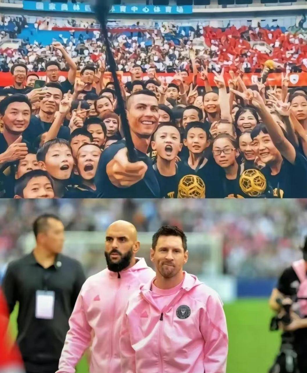  C罗回归赛场，比分优势明显首场状态亮眼，中国队观众沸腾！